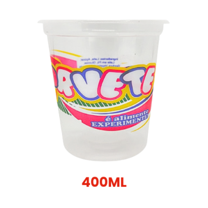 Pote Redondo Impresso para Sorvete 200mL, 250mL, 350mL e 400mL